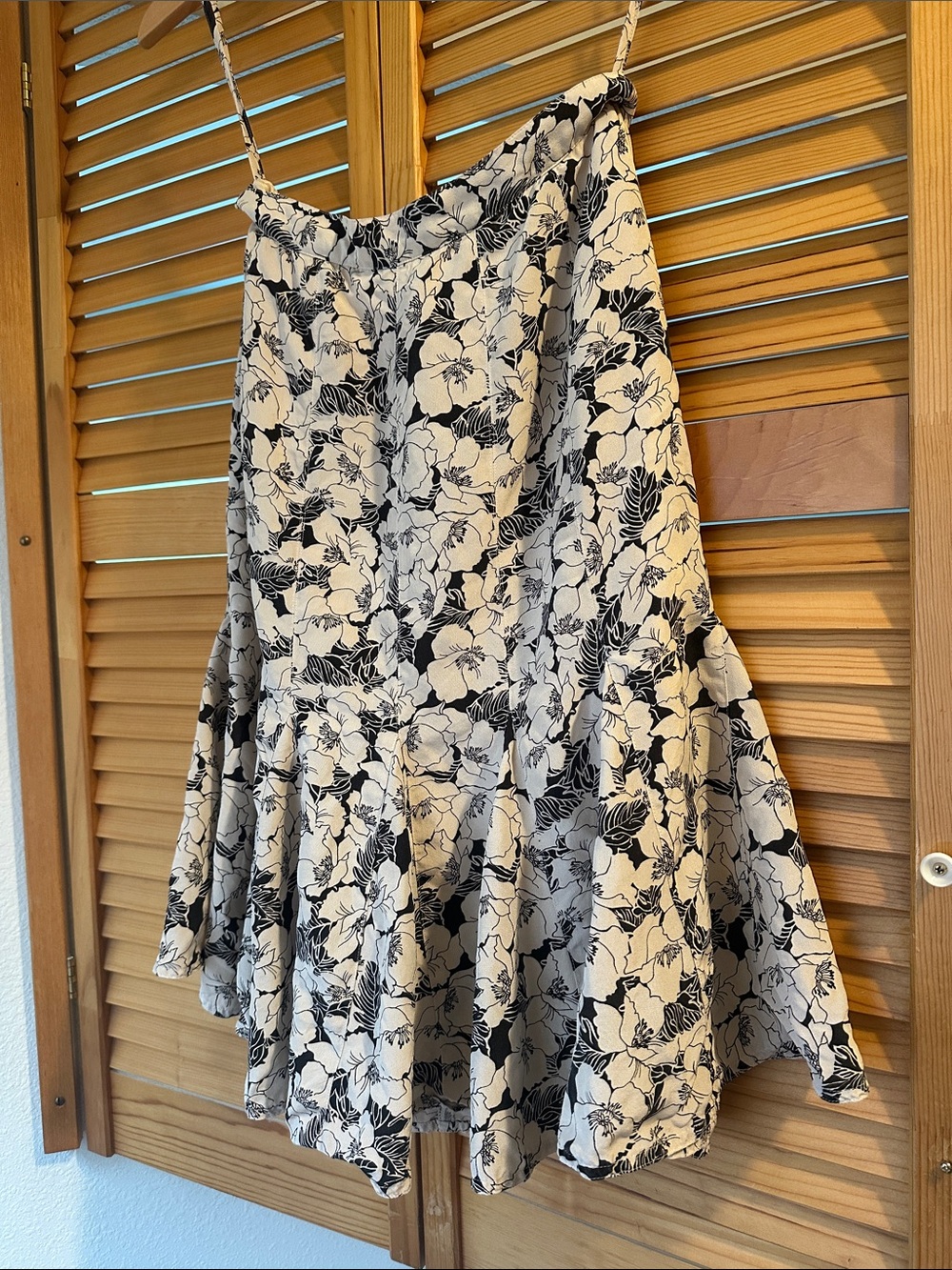 VTG Jane Justin 100% Silk Floral Midi A-Line Skirt